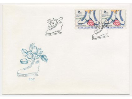 1993, FDC 2 MS v krasobruslení