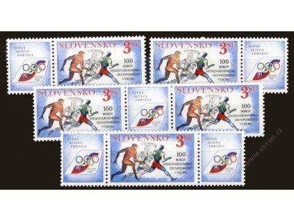 1994, 3Sk Olympijské hnutie, kompletní soutisky **
