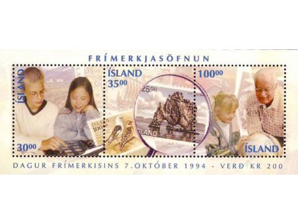 1994, aršík Den známky, MiNr.Bl.17, **