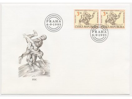 1995, FDC 86 MS v zápase řecko-římském
