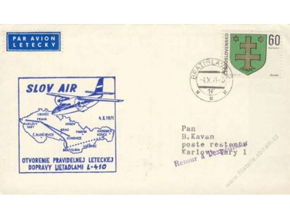 1996, 50. výročí prvního letu Praha - New York