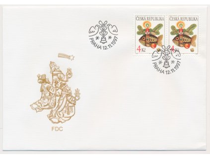 1997, FDC 165 Vánoce