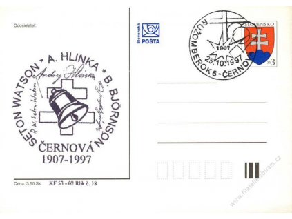 1997, A. Hlinka, privátní, neprošlé, dv