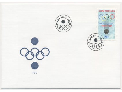 1998, FDC 167 ZOH Nagano 1998