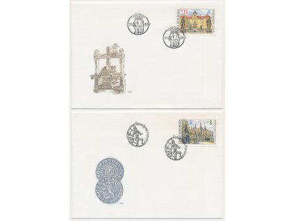 1998, FDC 193-194 Krásy naší vlasti