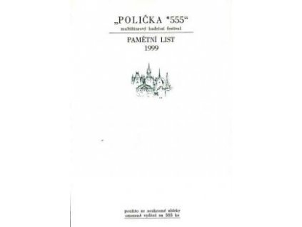 1999, Polička, pamětní list, dv