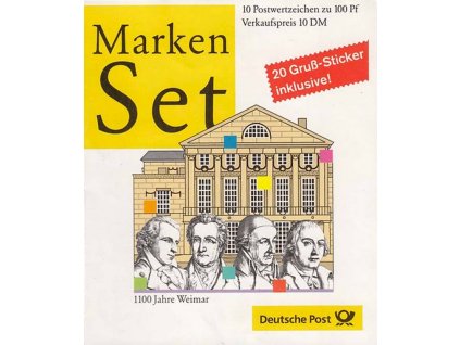 1999, známkový sešitek H-Bl.-MiNr.42, **