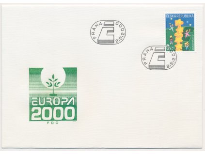 2000, FDC 253 Společná známka Evropy