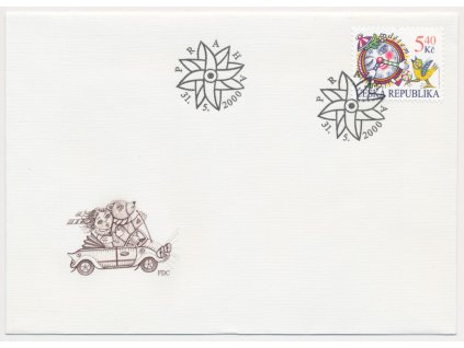 2000, FDC 259 Dětem