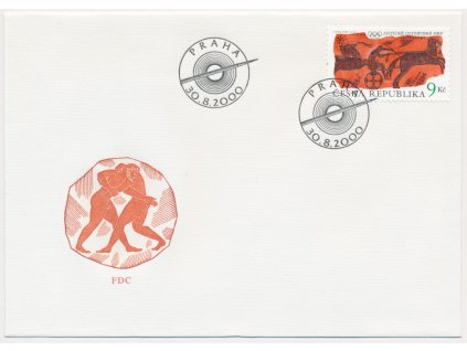 2000, FDC 269 Antické Olympijské hry