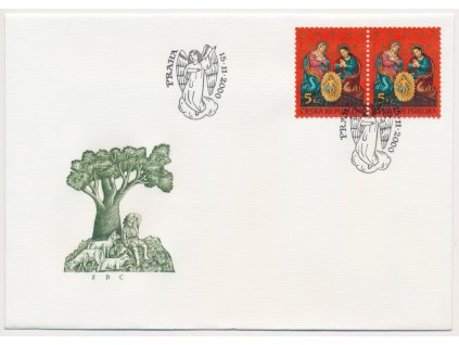 2000, FDC 278 Vánoce