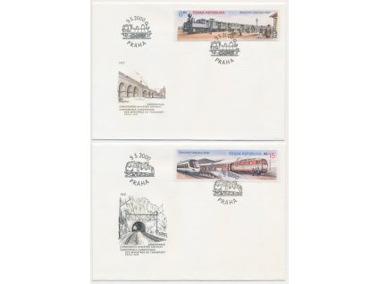 2000, FDC 254-255 Doprava
