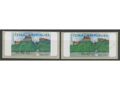 2000, 5.40Kč posun číslice, Nr.AU 1C/1, samolepka