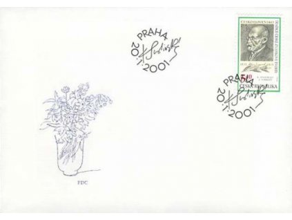 2001, FDC 281 Tradice české známkové tvorby