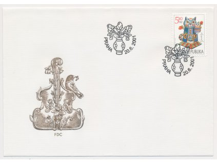 2001, FDC 295 Gratulační známka