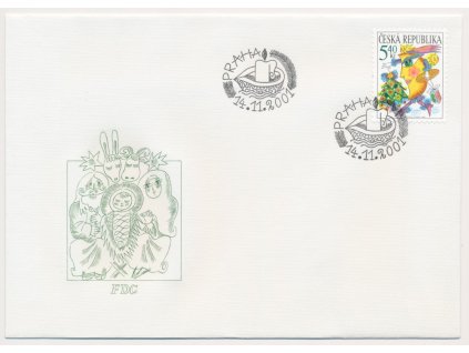 2001, FDC 312 Vánoce