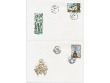 2002, FDC 333-334 Krásy naší vlasti