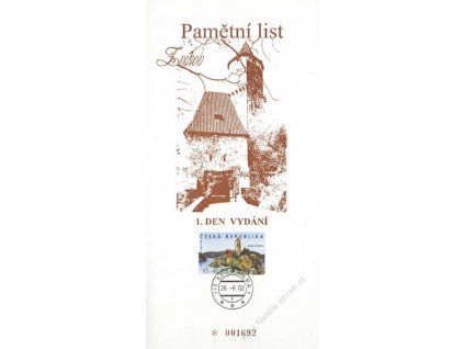 2002, Pamětní list, 1. den vydání