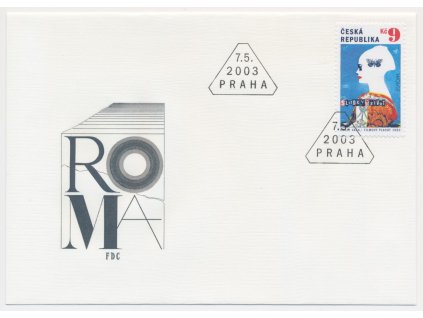 2003, FDC 355 Umění plakátu