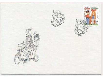 2003, FDC 358 Dětem