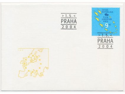 2004, FDC 394 Vstup ČR do EU