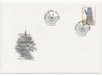 2004, FDC 403 Socha Radegasta