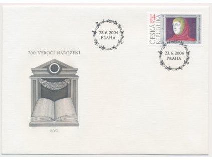 2004, FDC 404 Francesco Petrarca