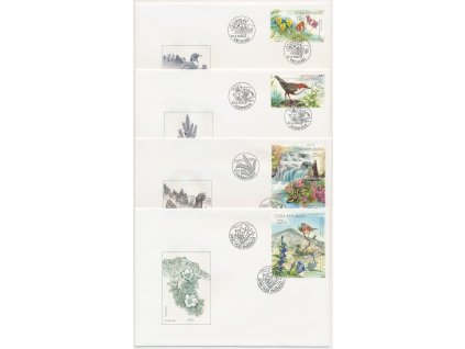 2005, FDC 439-442 Chráněná fauna