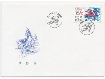 2006, FDC 461 Zimní paralympiáda