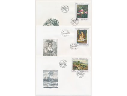 2006, FDC 494-496 Umění 2006