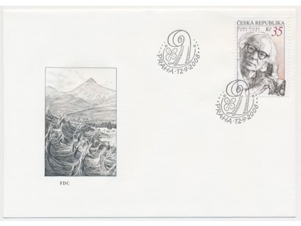 2008, FDC 575 Karel Plicka