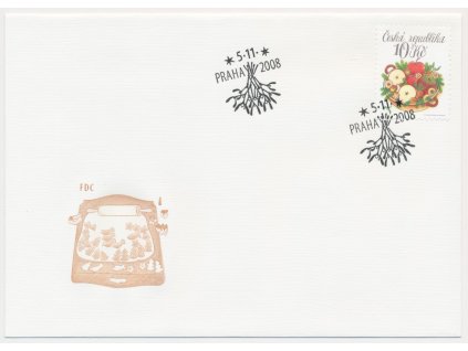 2008, FDC 581 Vánoce