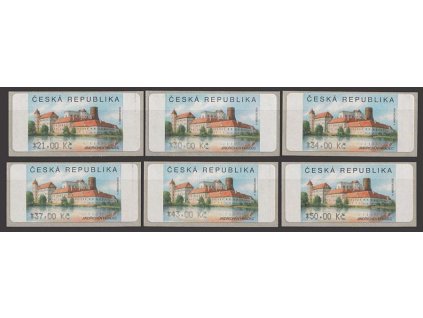 2008, 21-50Kč série automatových známek, Nr.AU 3/4, **