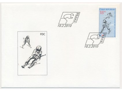 2010, FDC 622 Zimní paralympijské hry Vancouver