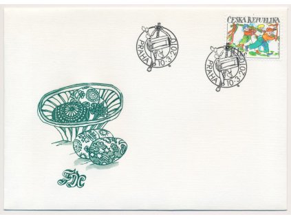 2010, FDC 624 Velikonoce