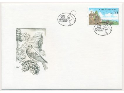 2010, FDC 639 CHKO Žďárské vrchy