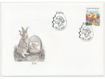 2011, FDC 677 Velikonoce