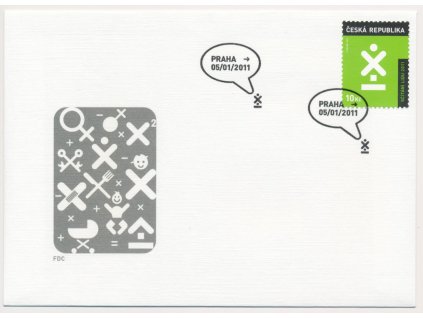 2011, FDC 666 Sčítání lidu