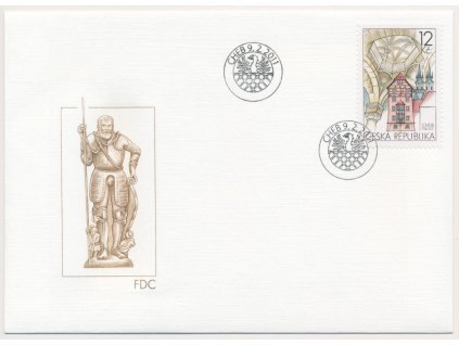 2011, FDC 670 Krásy naší vlasti - Cheb