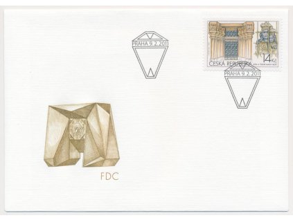 2011, FDC 671 Kubistická architektura