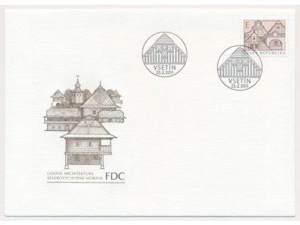 2011, FDC 675 Lidová architektura