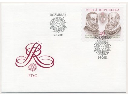2011, FDC 676 Rožmberský rok