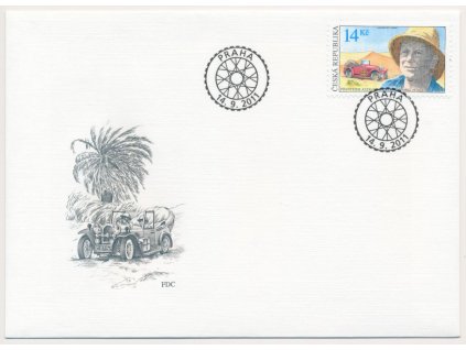 2011, FDC 696 Cestovatel Alexander Elstner