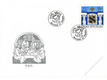 2012, FDC 717 Hebrejský knihtisk