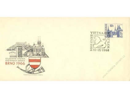 A-COB 18B Brno 1966, černé razítko Vietnam