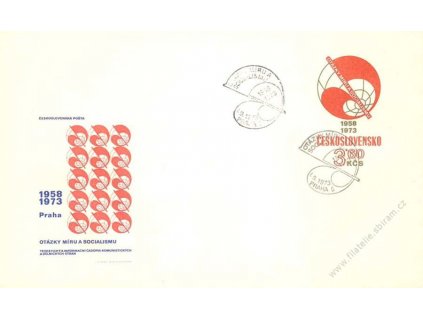 COB 29 Otázky míru a socialismu, pamětní razítko