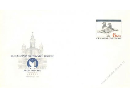 COB 81 Olympiáda pošt. holubů