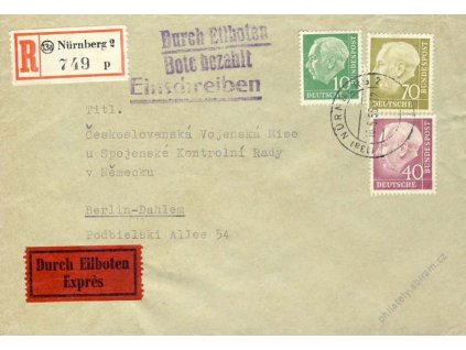 BRD, 1956, Čs. vojenská mise Spojenecké kontrolní rady, (4)