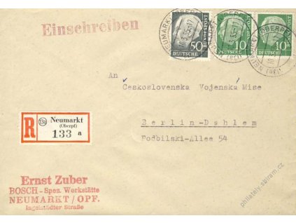 BRD, 1956, Čs. vojenská mise Spojenecké kontrolní rady, (14)