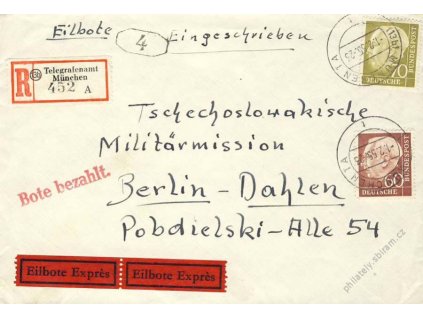 BRD, 1956, Čs. vojenská mise Spojenecké kontrolní rady, (21)